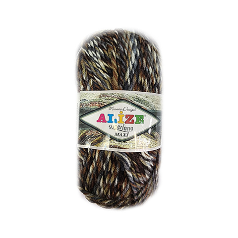 Alize Superlana Maxi (25% шерсть, 75% акрил, 100гр/100м)