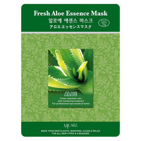 МЖ Essence Маска тканевая алоэ Fresh Aloe Essence Mask 23гр
