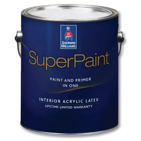 Краска Sherwin-Williams SuperPaint Interior Latex Flat 1L