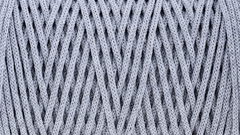 Светло- серый  Хлопковый шнур 3 мм
