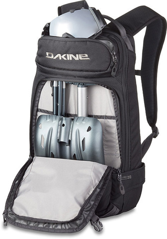 Картинка рюкзак горнолыжный Dakine heli pro 20l Black Vintage Camo - 5