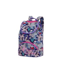 бабочки цветы синий-серый