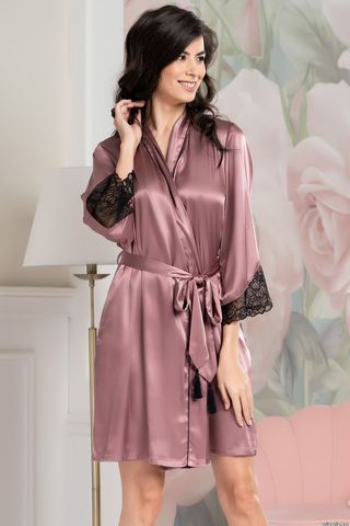 Халат Olivia 3643 розовый Mia-Amore