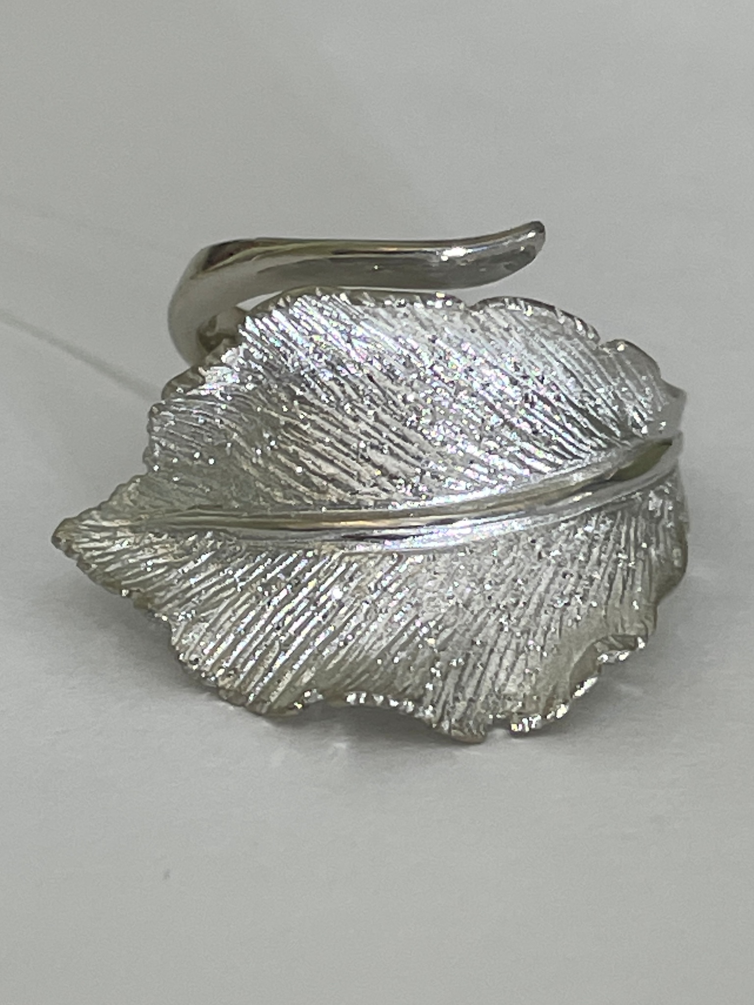 Foglie (кольцо из серебра 925)