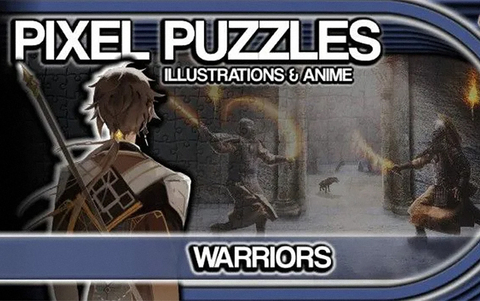 Pixel Puzzles Illustrations & Anime - Jigsaw Pack: Warriors (для ПК, цифровой код доступа)