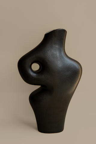 Ваза Solar III черная