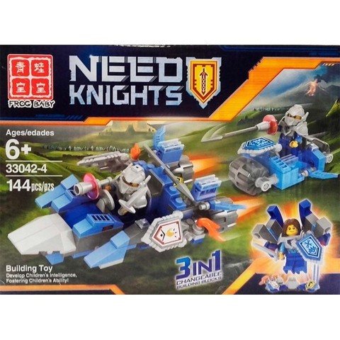 Конструктор NEXO Knights — Рыцарь Нексо Молниеносная машина