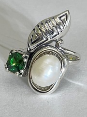 Самба (кольцо из серебра)