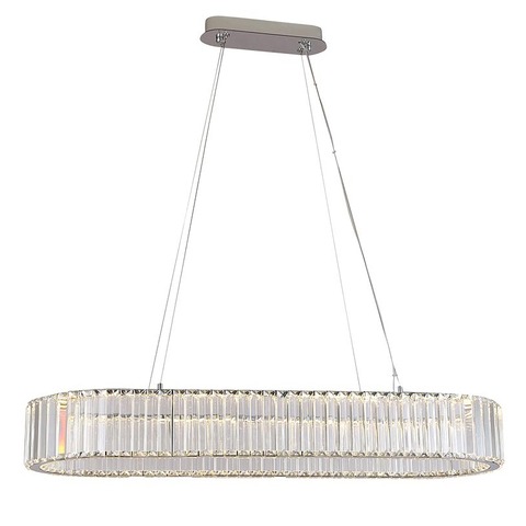 Подвесной светильник Newport 8445/90 oval chrome