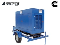 Дизельный генератор Азимут ЭД-30-Т400-2РПМ15 Cummins на шасси в капоте с автозапуском