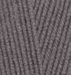 ALIZE "Lana Gold Classic", 49% Шерсть, 51% Акрил, 100 гр, 240 м, 348 тёмно-серый