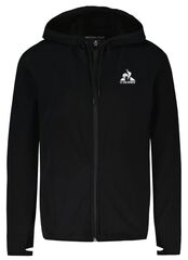 Женская теннисная куртка Le Coq Sportif Training LF Full Zip Hoody N°3 W - black