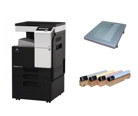 Konica Minolta bizhub C227 с крышкой сканера и тонерами (A798021)