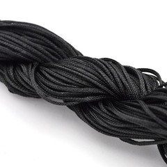 Шнур для плетения (нейлон) 1.0 мм черный