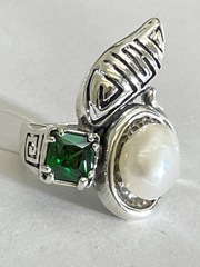 Самба (кольцо из серебра)