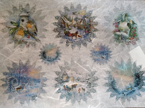 рисовая карта А4 