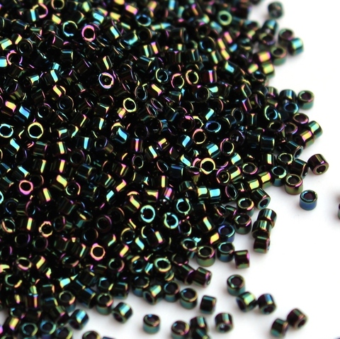 DBM-0003 Бисер цилиндрический Миюки делика 10/0 /Miyuki delica 10/0 Green Iris