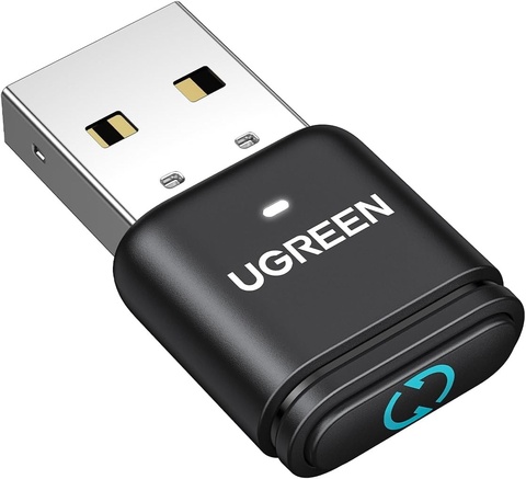 Мышиный обман UGREEN BT301 (35994) USB-A Bluetooth 5.4 Adapter with Mouse Jiggler Function, серый