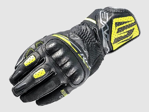 Мотоперчатки FIVE RFX SPORT черный/желтый 9/M