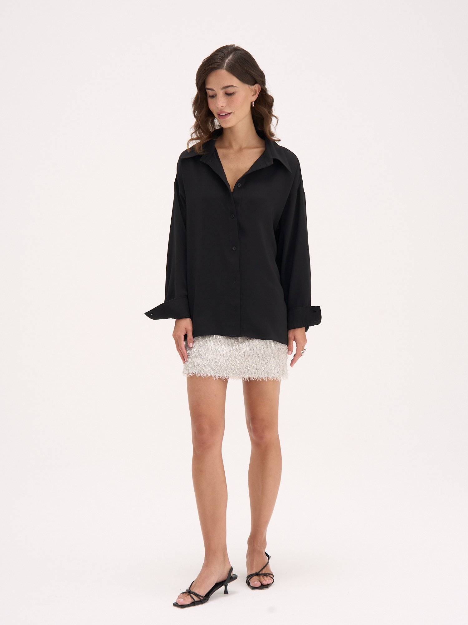 рубашка "черный оникс" женская  купить с доставкой