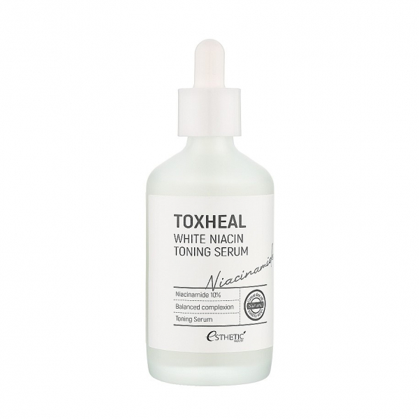 Сыворотка для лица ОСВЕТЛЯЮЩАЯ Toxheal White Niacin Toning Serum, 100мл