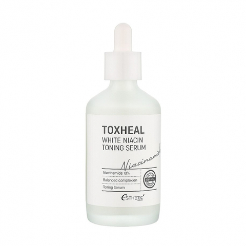 Сыворотка для лица ОСВЕТЛЯЮЩАЯ Toxheal White Niacin Toning Serum, 100мл