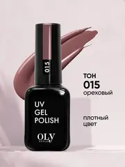 OLYSTYLE Гель-лак для ногтей тон 015 ореховый