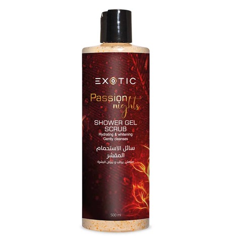 Exotic EX-22 Гель-скраб увлажняющий парфюмированный для душа (G Passion Night)  500 ml