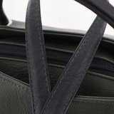 Сумка Саломея 278 македония оливковый + черный