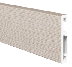 Напольный плинтус ПВХ Foresta Grace Лиственница беленая FG 011 2000х70х13 мм