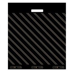 Пакет полиэтиленовый вырубной Миленд, 60*70 см "Золотая полоса"