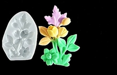 Силиконовый молд Композиция из цветов