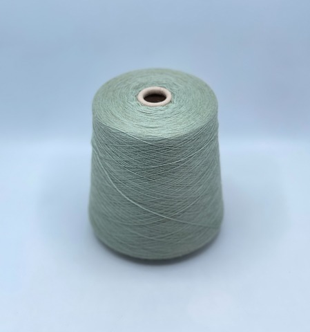 Zegna Baruffa, Camel Trophy, 2/28 1400м, 80% Меринос 20% Верблюд, Светлый приглушенно-зеленый арт.37645