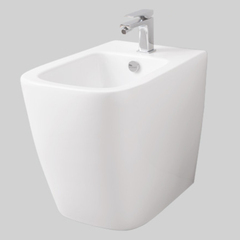 ArtCeram ASB005 05 00 ArtCeram A16 Биде напольное 36х52 см, 1 отверстие, цвет белый матовый/покрытие Saniglaze фото