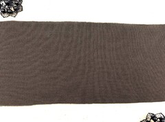 Подвязы трикотажные, ш. 14 см, L 123 см, молочный шоколад