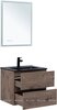 Aquanet 335685 Тумба с раковиной Алвита new 60 цв.дуб веллингтон табак (335685)