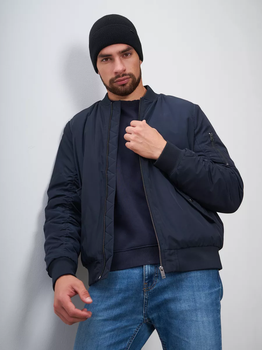 Шапка бини зимняя весенняя с флисом