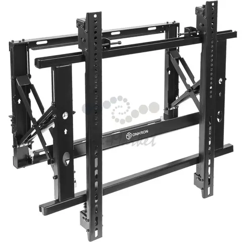 Настенное крепление Push Up для видеостен ONKRON PRO7G чёрный