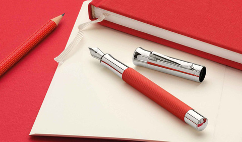 Ручка перьевая Graf von Faber-Castell Guilloche India Red