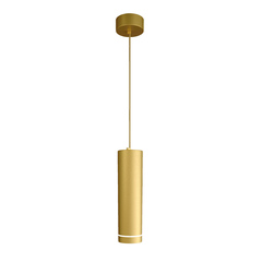 Подвесной светодиодный светильник Elektrostandard DLR023 12W золото матовый