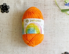 Пряжа "Детская новинка", 100% акрил, 50 гр., 200 м, №284 оранжевый