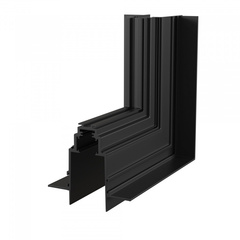 Угловой коннектор внешний для встраиваемого магнитного шинопровода Maytoni Technical TRA004OCL-22B черный