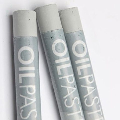 Пастель художественная масляная MUNGYO Oil Pastels Серый светлый №568 (3шт)