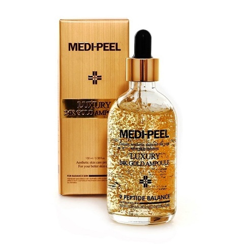 Medi-Peel Luxury 24K Gold Ampoule fмпульная сыворотка с золотом 24К для эластичности кожи