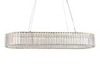Подвесной светильник Newport 8445/90 oval chrome