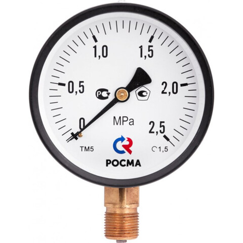 Росма ТМ-510P.00 манометр радиальный 1/2