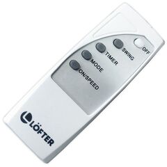 Вентилятор напольный, Lofter, FS40-A17R, 35 Вт, 3 скор, поворот, с ПДУ, в асс, FS40-A17R