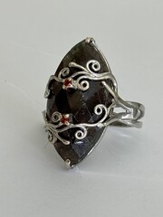 Сапфир (кольцо из серебра)