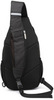 Картинка рюкзак однолямочный Nevo Rhino 8999-nw Black - 3