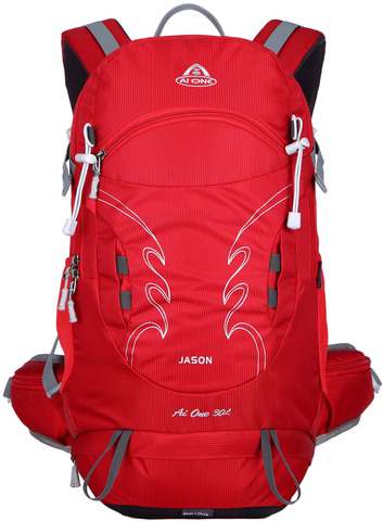 Картинка рюкзак туристический Ai One 1869 Red - 4